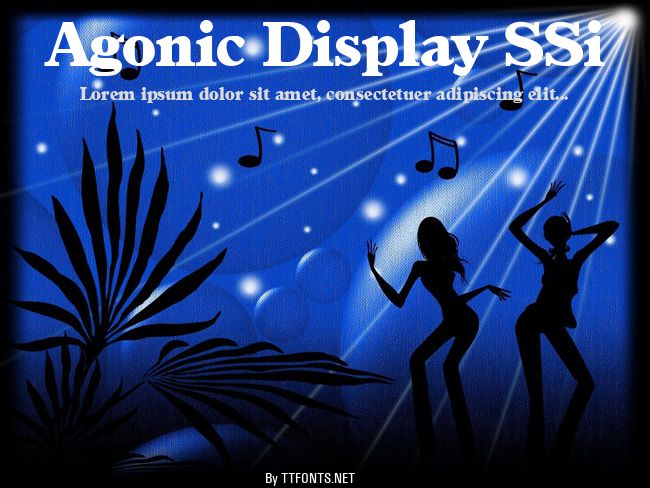 Agonic Display SSi example